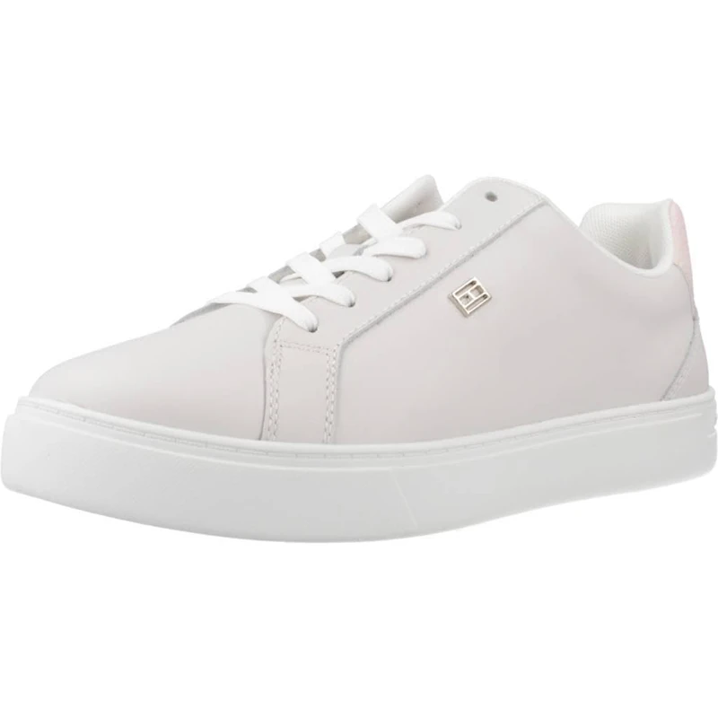 Tommy Hilfiger Essential Court Sneaker, Grey, 4