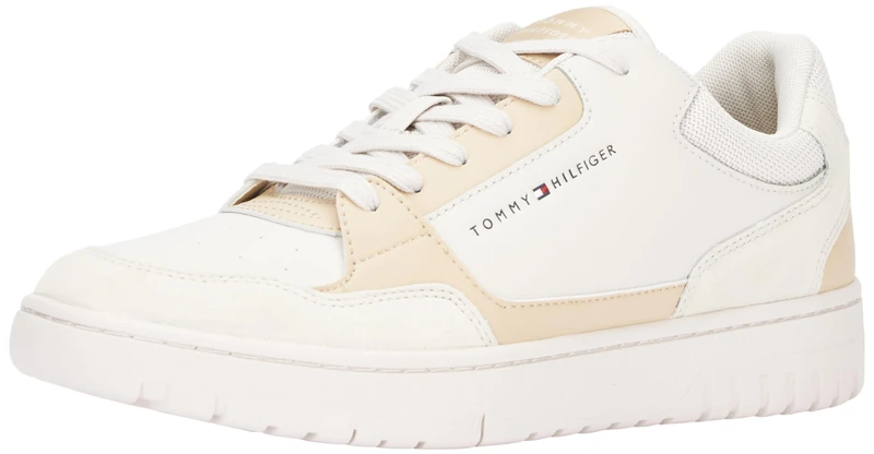 Tommy Hilfiger Th Basket Core LTH Mix, Grey, 6.5