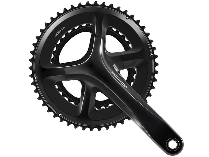 Shimano FC-RS520 Crankset 2 x 12-Speed 50-34Z Black
