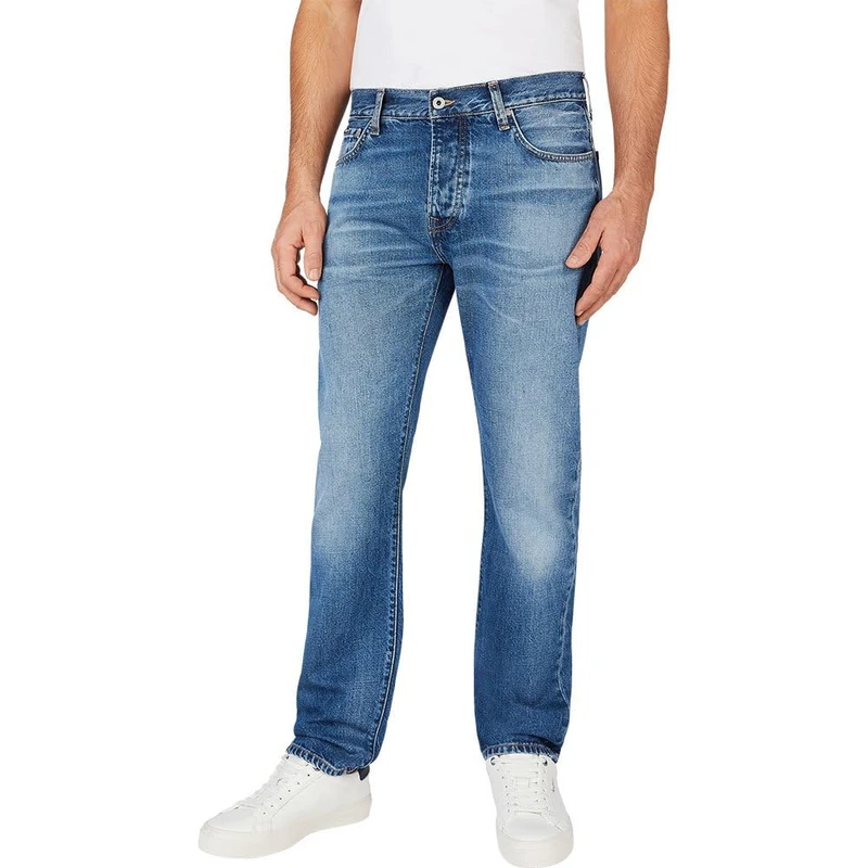 Pepe Jeans Mens Non Stretch Straight Pm207394, Blue (Denim-ht3), 29W / 30L UK