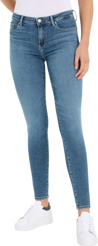 Tommy Hilfiger Women Jeans Skinny Fit, Blue (Mel), 24W/28L
