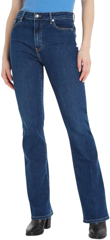 Tommy Hilfiger Women Jeans Kai Boot Cut, Blue (Kai), 24W/28L