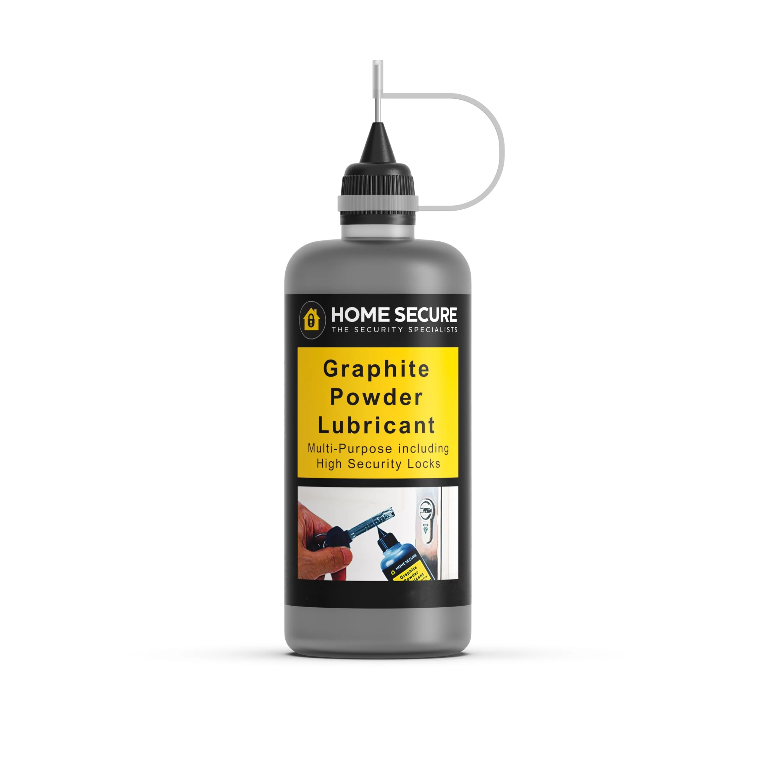 Home Secure™ Graphite Powder Lubricant for High Security Cylinder Locks