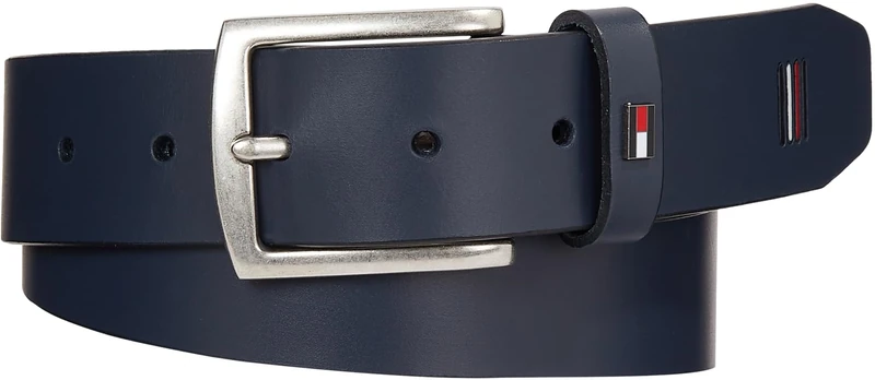 Tommy Hilfiger Men Denton 3.5 Ext Belts, Blue, 85