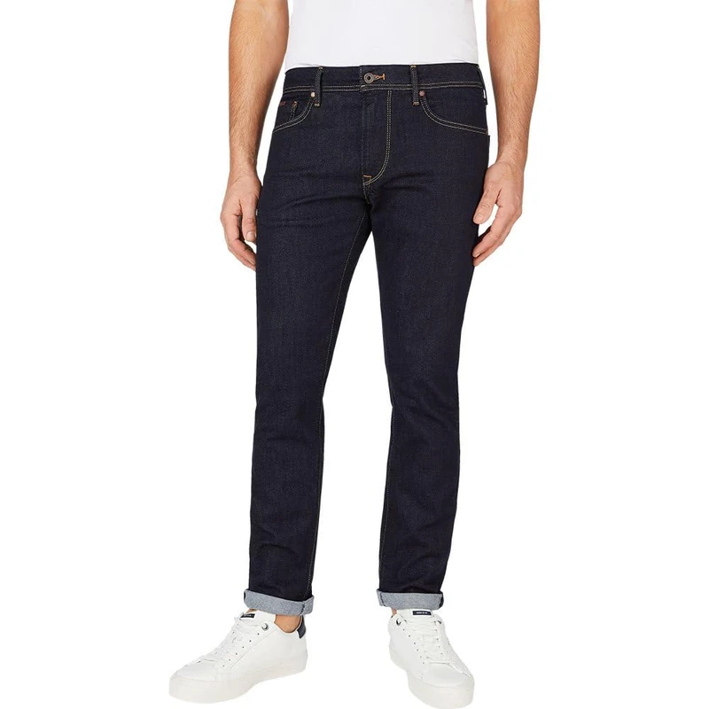 Pepe Jeans Men's Stretch Tapered PM207390 Jeans, Blue (Denim-BC0), 36W / 34L