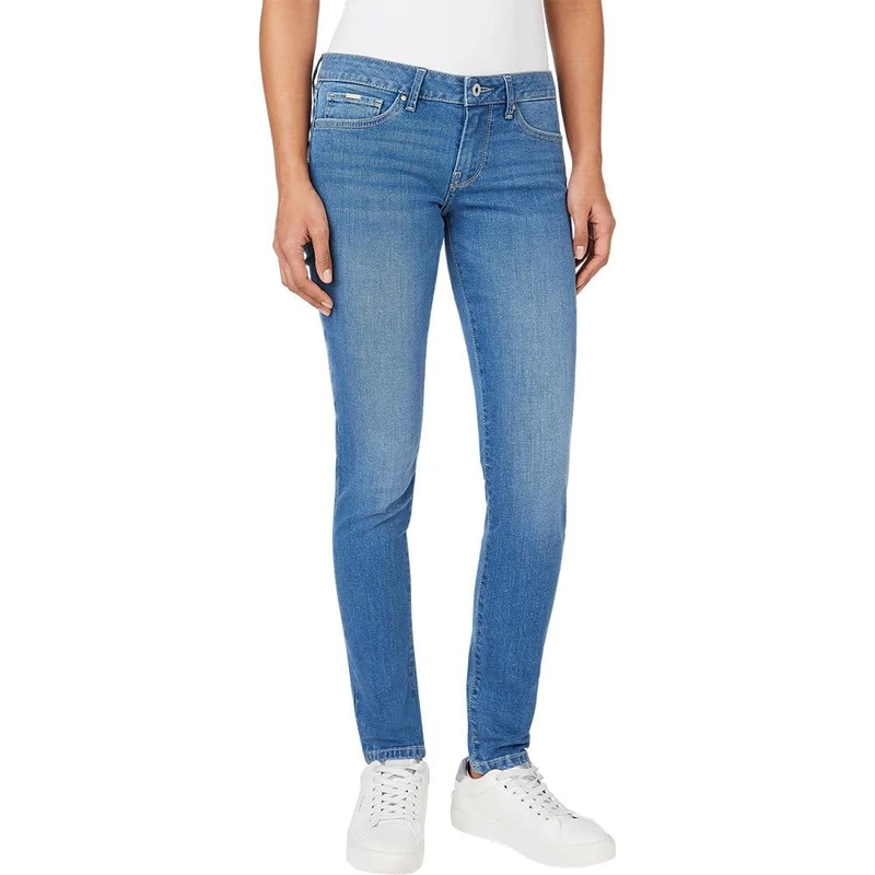 Pepe Jeans Women's Skinny Jeans Lw Blue (Denim-HT1) 28W/30L