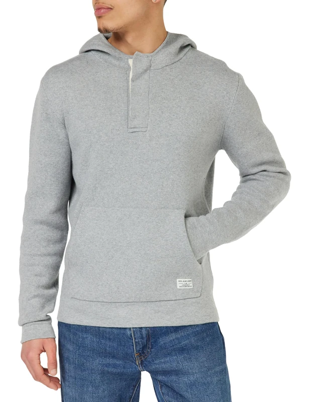 Pepe Jeans Men's Maurice Pullover Sweater, Grey (Grey Marl), S