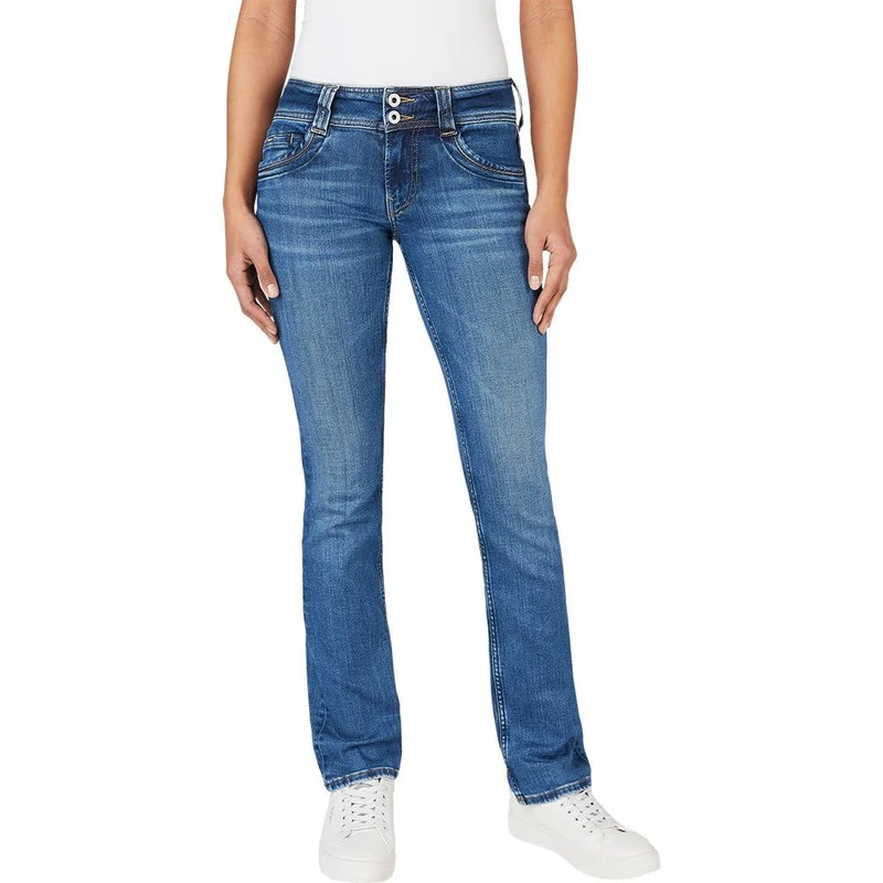 Pepe Jeans Low-Rise Slim FIT Jeans - GEN, Blue (Denim-xw6), 25W / 32L
