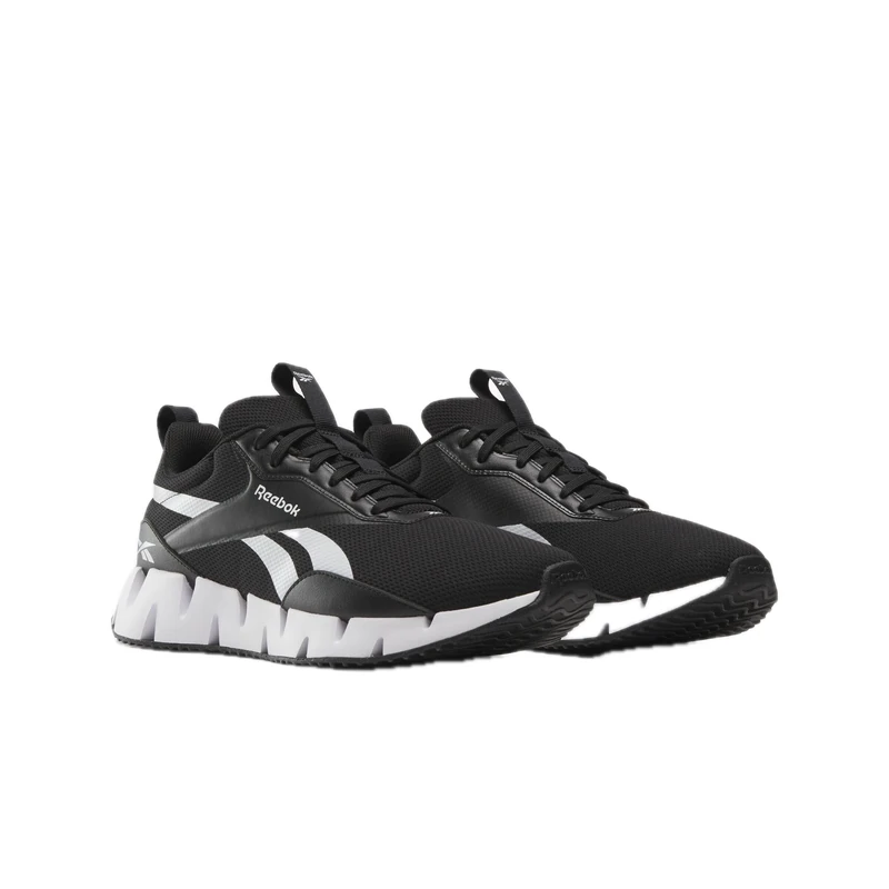 Reebok Unisex-Adult Zig Dynamica Str, Core Black/Footwear White/Core Black, 13 Women/11.5 Men