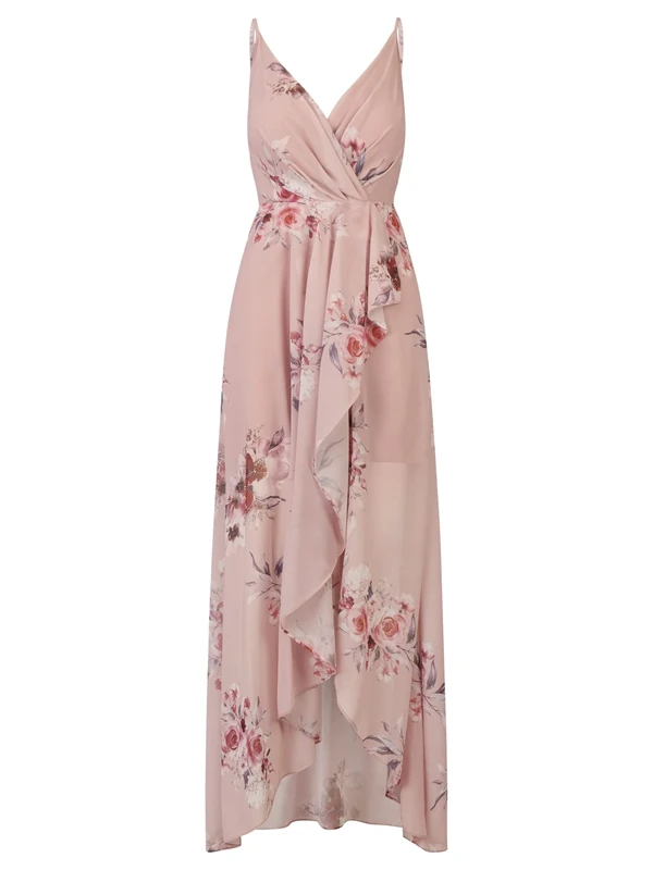 ApartFashion Women's Dress, Powder-Multicoloured, 10