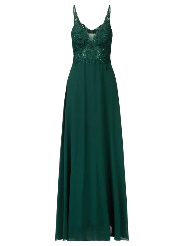 ApartFashion Women's Dress, Emerald, 8