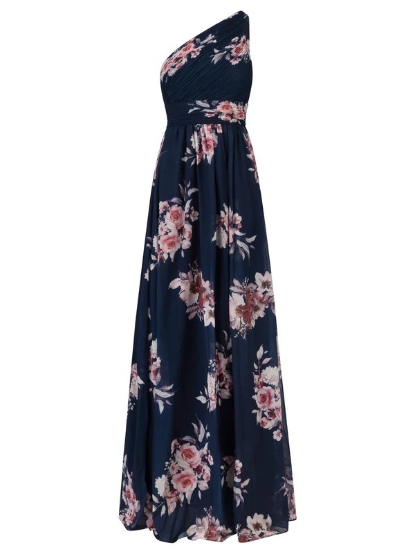 ApartFashion Women's Dress, Navy-Multicoloured, 14