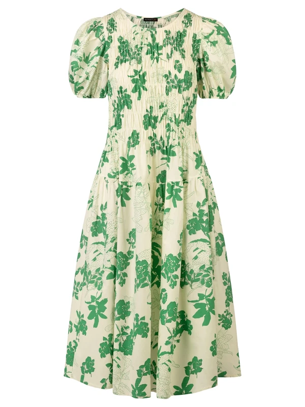 ApartFashion Cocktail Dresses by Apart, Green-Cream, 16