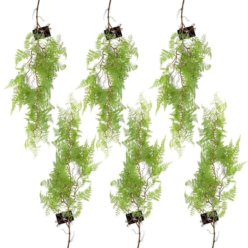 Leaf Design Artificial Hanging Plants Multipack