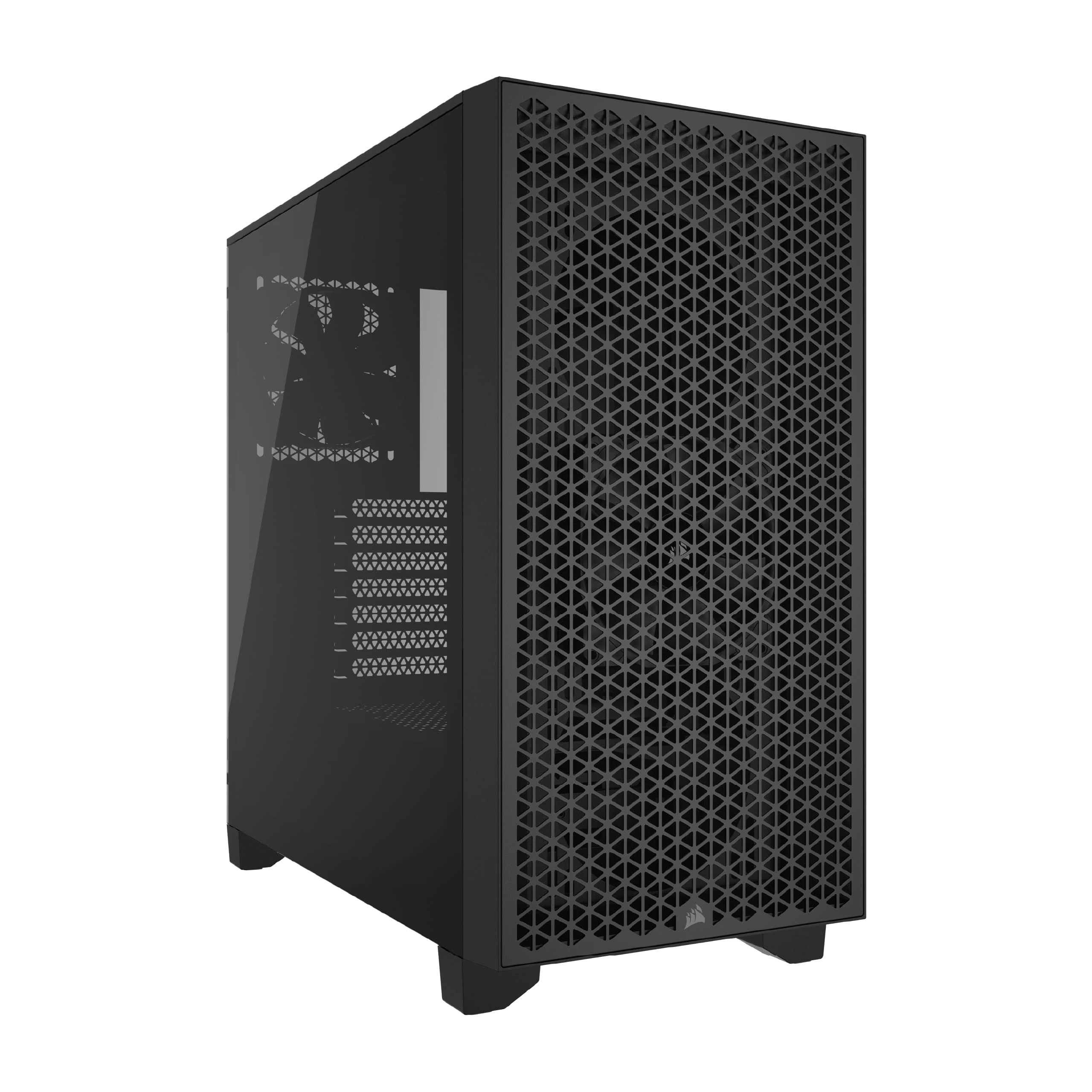 CORSAIR 3000D AIRFLOW Mid-Tower PC Case – 2x SP120 ELITE Fans – Four-Slot GPU Support – Fits up to 8x 120mm Fans – High-Airflow Design – Black