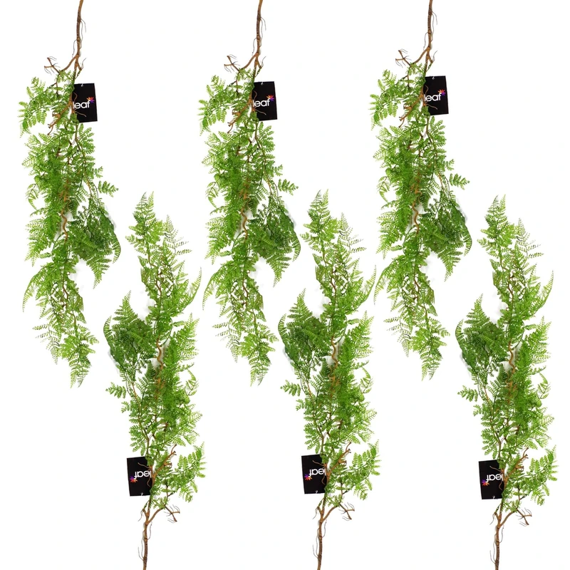 Leaf Design Artificial Hanging Plants Multipack