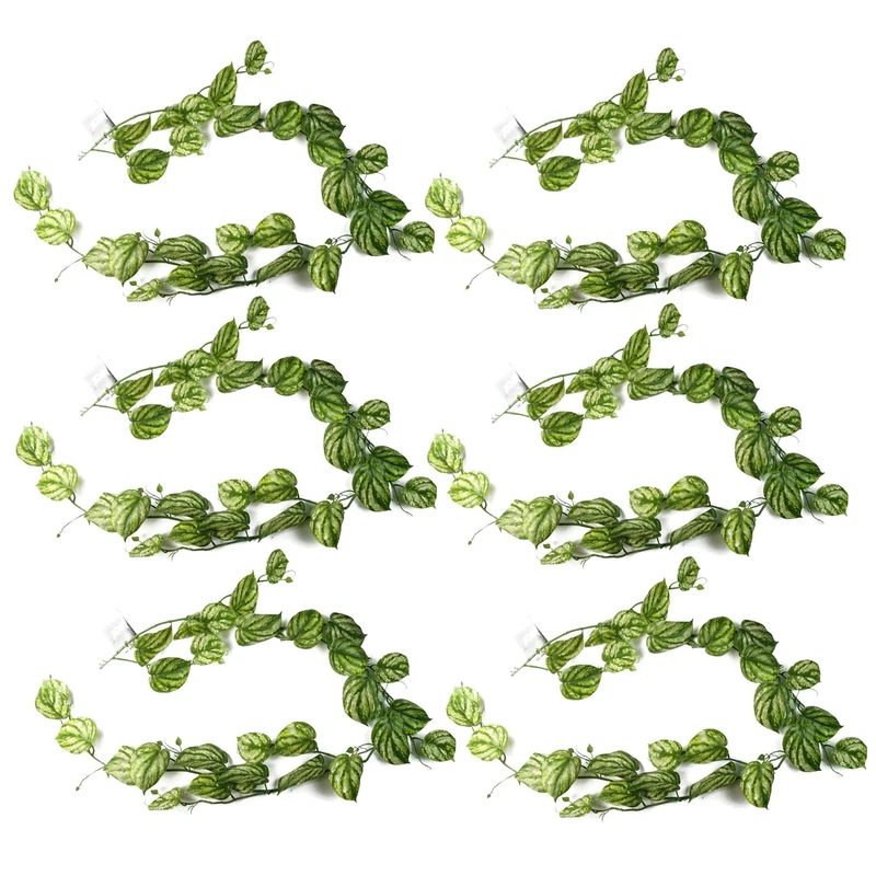 Leaf Design Artificial Hanging Plants Multipack, 180cm