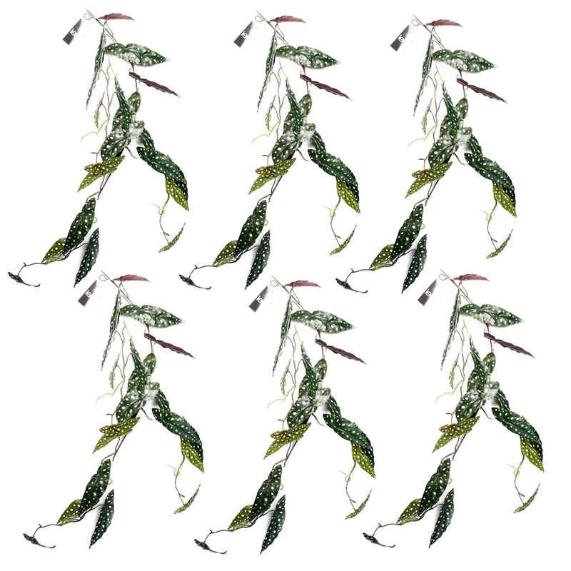 Leaf Design Artificial Hanging Plants Multipack, 110cm