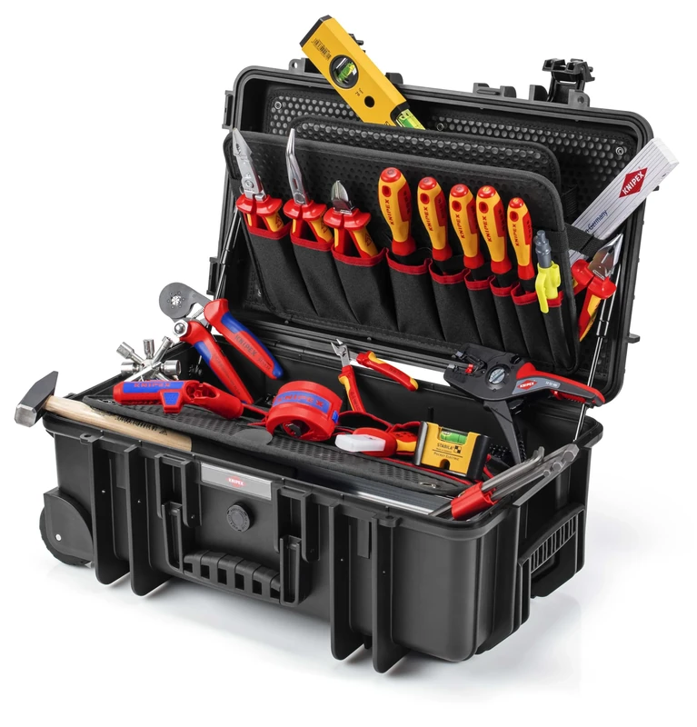 KNIPEX Tool Case Robust26 Move Electric 22 Parts 550 mm, 00 21 33 E