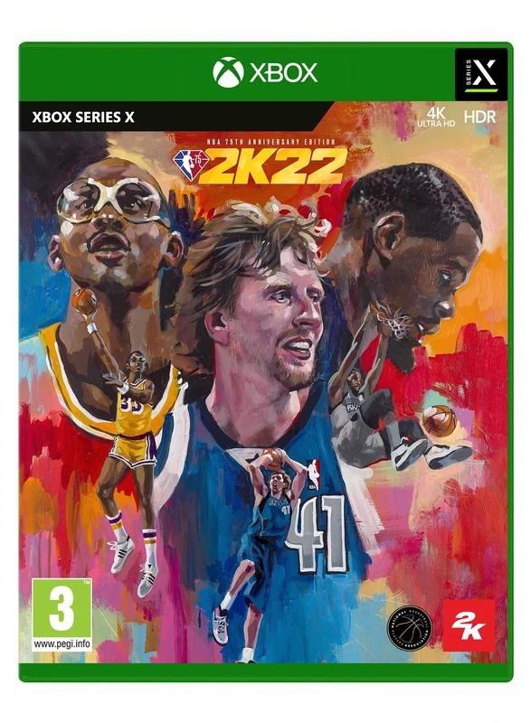 NBA 2K22 - 75th Anniversary Edition /Xbox Series X (French/Dutch Box - English in game)