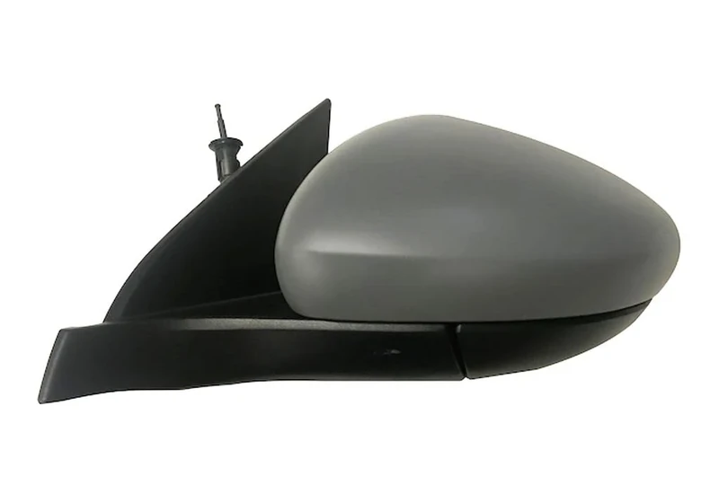 Rear view mirror made for FIAT TIPO from 2015 onwards Left side mechanical cables chrome with Primer