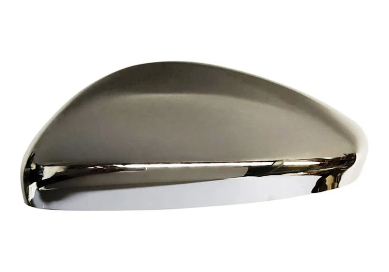 Side Mirror Cover for PEUGEOT 208 from 2012 to 2019 Left side with Chrome Base