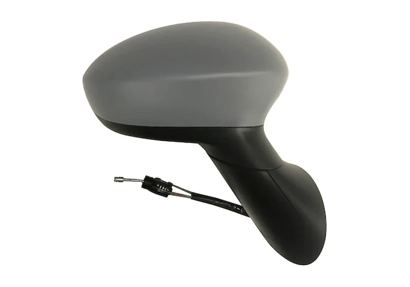 Rearview mirror made for FIAT 500 from 2007 onwards Right side mechanical cables chrome with Primer 735481647