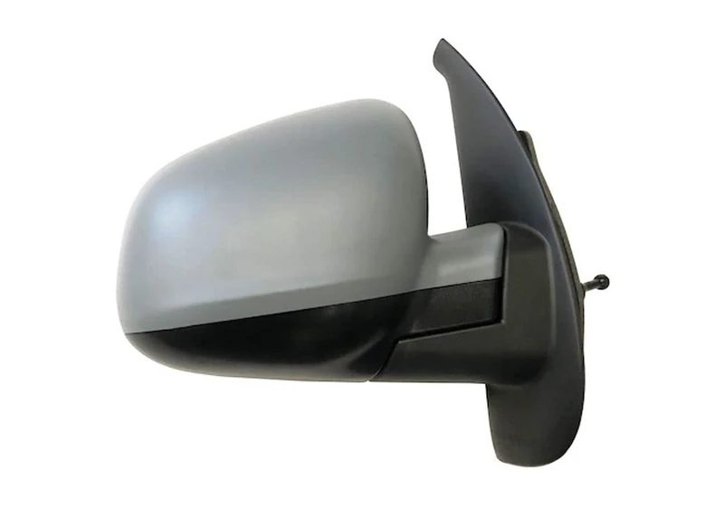 Rearview mirror made for RENAULT KANGOO from 2013 onwards Right side mechanical cables chrome with Primer 963016348R