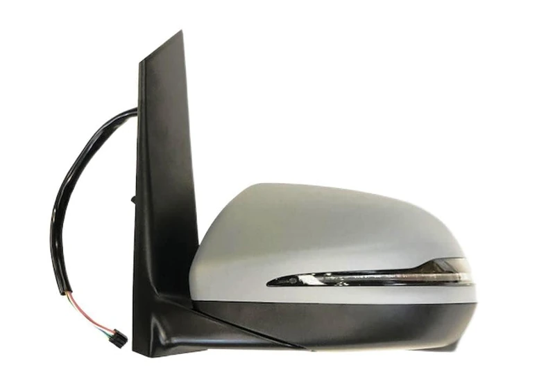 Rear View Mirror Made for Mercedes V-Class W447 / VITO from 2014 Onwards Left Side el. Ris c/Primer with Arrow