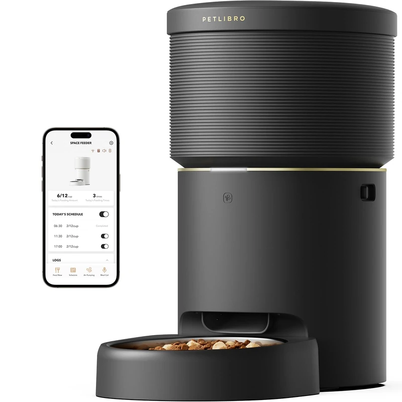 PETLIBRO Automatic Cat Feeder, Vacuum-Sealed tech