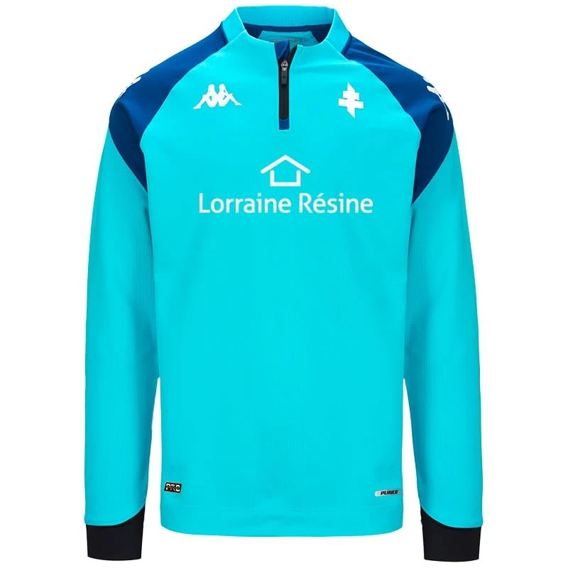 Kappa Sweatshirt ABLAS PRO 7 FC METZ 23-24, 6 years, Blue, Boy