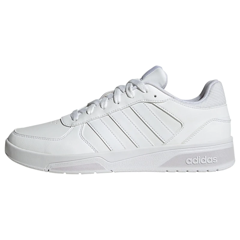 adidas Men's CourtBeat Court Lifestyle Shoes, Cloud White / Cloud White / Cloud White, 6 UK
