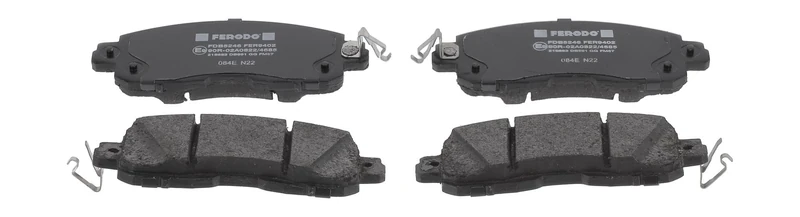 FERODO Brake Pads | FDB5246 | OE-Matching Quality | Eco-Friction Fuse+ Technology | Pack of 4