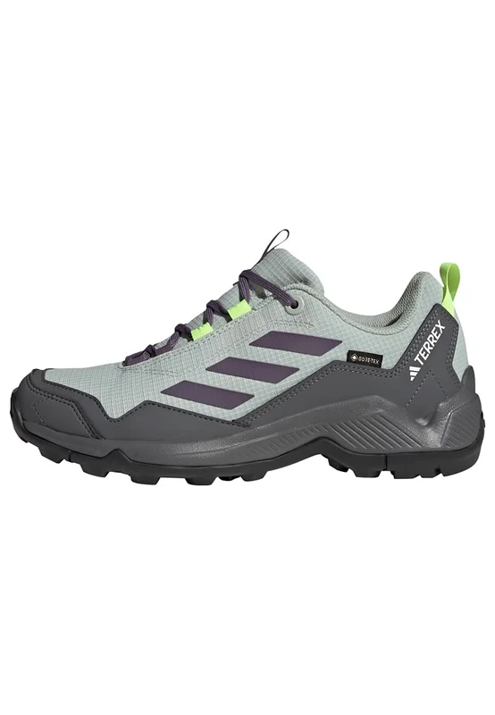 adidas Women's Terrex Eastrail Gore-TEX Hiking Shoes, Silver/Shadow Violet/Lucid Lemon, 10.5 UK