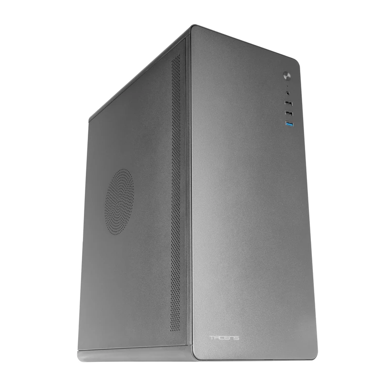 Mars Gaming TACENS 2ORUMX500, Micro-ATX Mini Tower Case + SFX 500W Power Supply, Ultra Compact, Steel Frame, 80mm Fan, Black