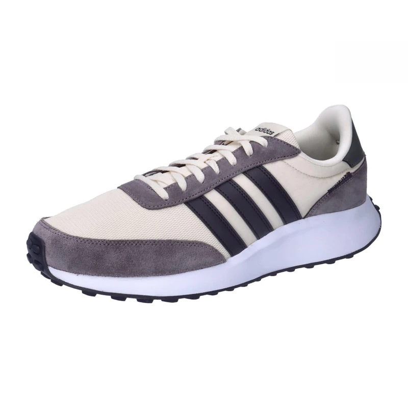 adidas Men's Run 70s Lifestyle Running Shoes, Wonder White/Aurora Black/Cloud White, 8.5 UK - Image 1