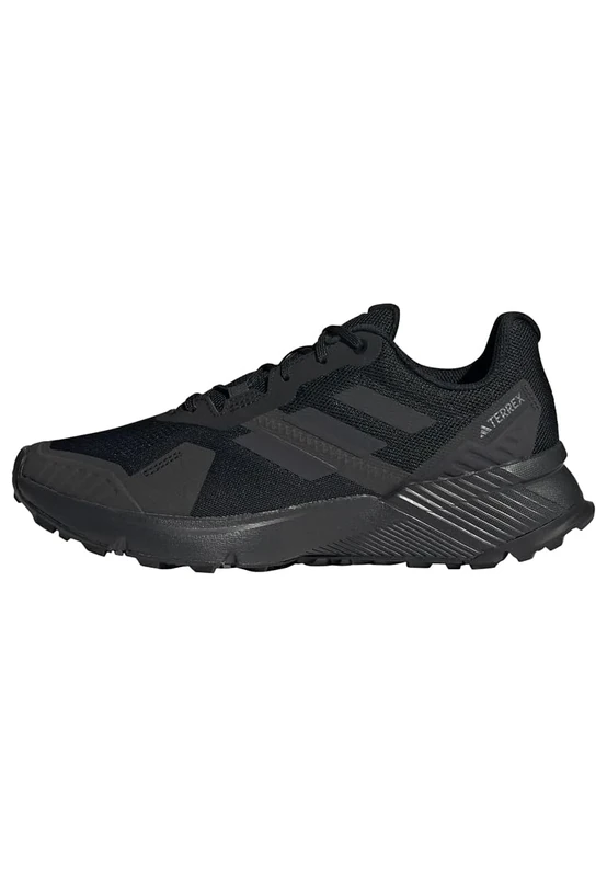 adidas Men's Terrex Soulstride Trail Running Shoes, Core Black/Carbon/Grey Six, 11.5 UK