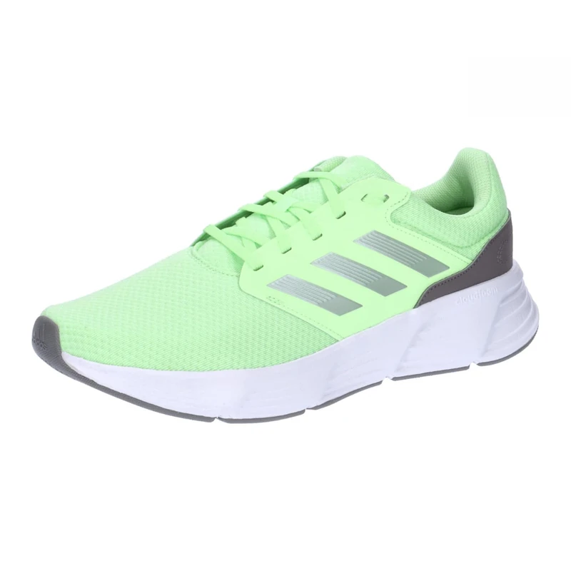 adidas Men's Galaxy 6 Shoes, Charcoal/Linen Green met/Green Spark, 7 UK