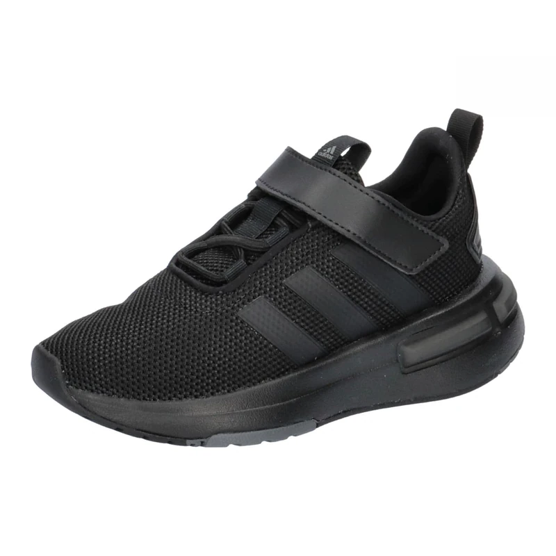 adidas Unisex Kids Racer TR23 Hook and Loop Shoes Kids, core Black/core Black/Grey Five, 2.5 UK