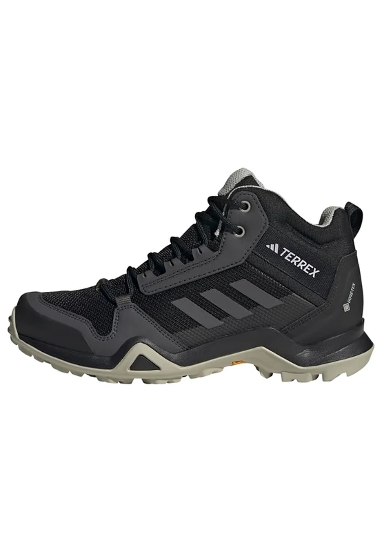adidas Women's Terrex AX3 Mid Gore-TEX Hiking Shoes, Charcoal, 3.5 UK