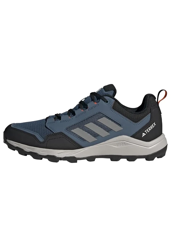 adidas Men's Tracerocker 2.0 Trail Running Shoes, Core Black/Grey Three/Impact Orange, 7 UK