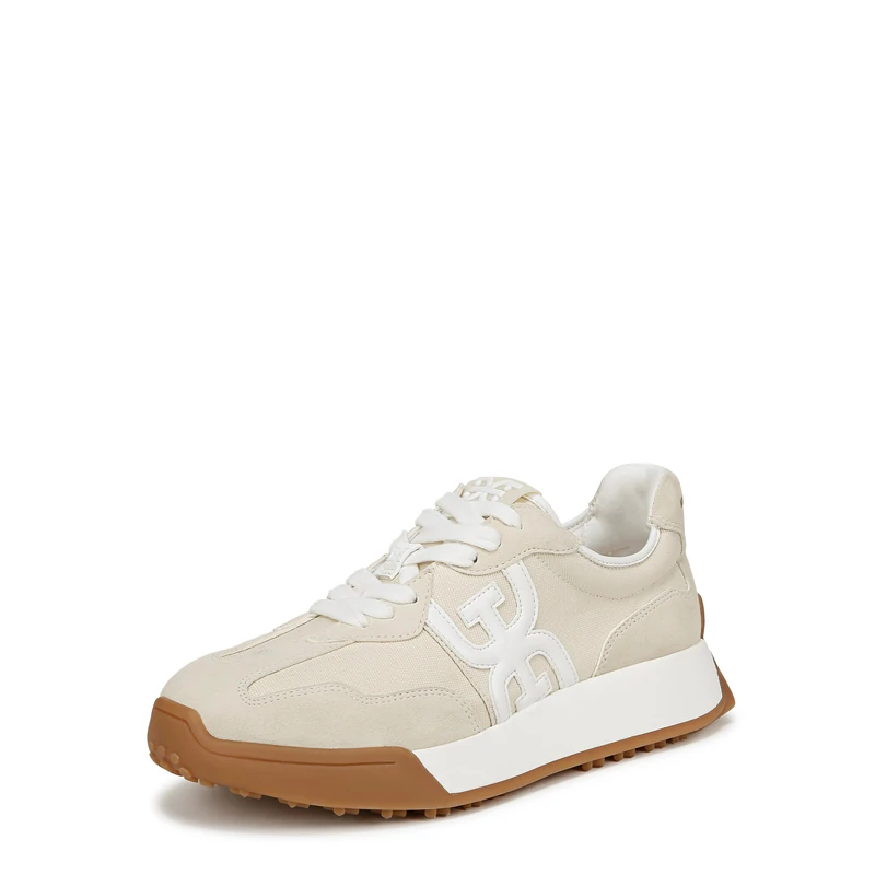 Sam Edelman Women's Langley Lace Up Sneaker, Off-White, 5.5