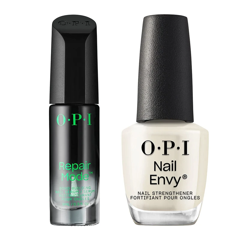 OPI Nail Repair and Strengthening Vegan Formula | Professional Nail Strengthener for Damaged Nails I Professional Nail Care Set