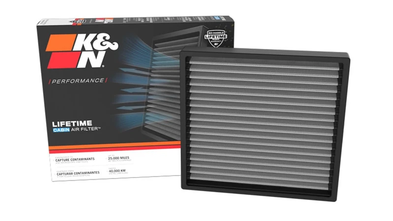 K&N LIFETIME Cabin Air Filter: Premium, Washable, Clean Air for your Cabin: Compatible with 2019-2025 Hyundai: (See Product Description for Select Models), VF2085