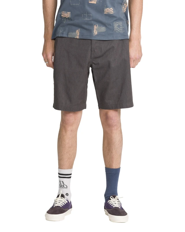 Volcom Men's Frickin Drifter 20" Chino Walk Short, Charcoal Heather-New, 32 - Image 1