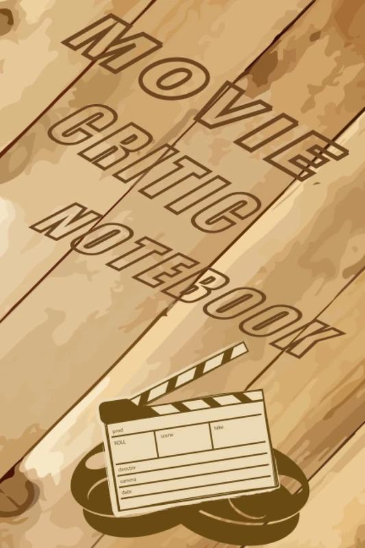 Movie Critic Notebook: Movie Rating Journal - Movie Review Logbook- Film Review Book - The Movie Critic's Notebook- 6x9 inches- 110 pages