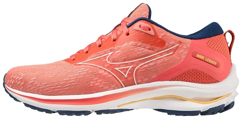 Mizuno Women's Wave Legacy Sneaker, Spiced Coral, 4.5 UK