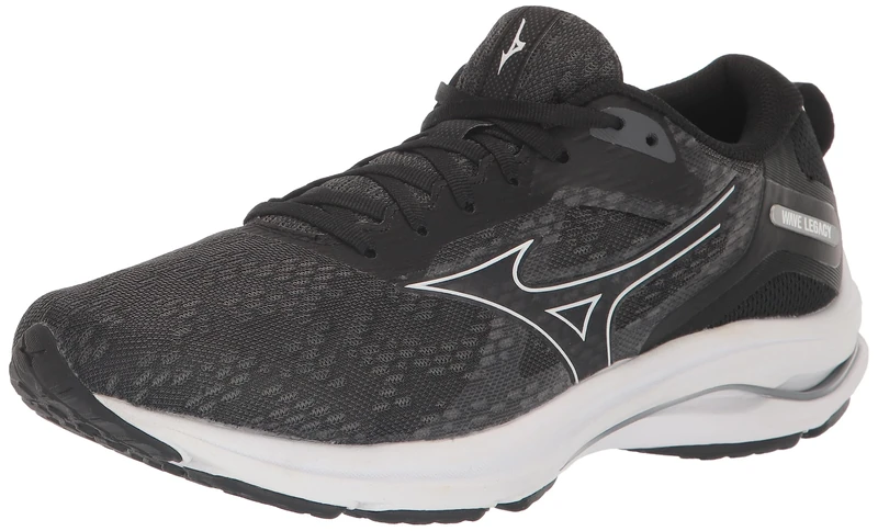 Mizuno Women's Wave Legacy Sneaker, Black, 8 UK