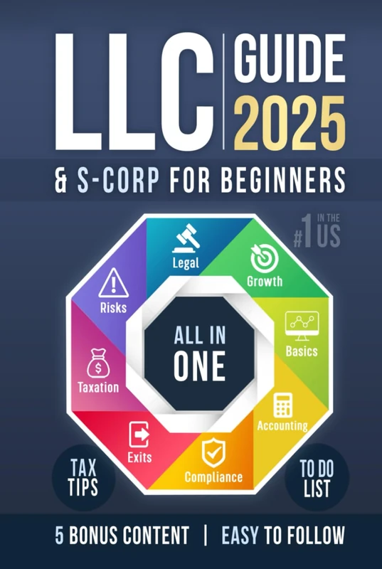 LLC & S-Corporation Beginner's Guide, Updated Edition: 2 Books in 1: The Most Complete Guide on How to Form, Manage Your LLC & S-Corp and Save on Taxes as a Small Business Owner (Start A Business)