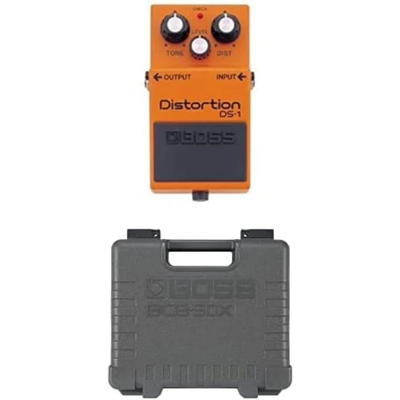 BOSS DS-1 Distortion Pedal bundle with BOSS BCB-30X Ultra-Portable Guitar Effects Pedal Board
